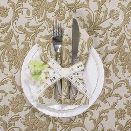 Столовый набор Богема:скатерть 150*180 см.+6 салф. рогожка