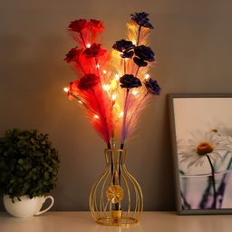 Ночник «Цветочный букет» LED 19×19×48 см