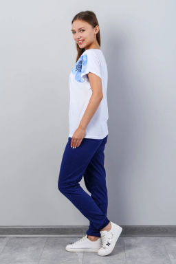 Костюм женский, цвет синий