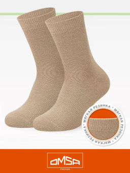 (Omsa) Calzino 21C03 гладь beige scuro