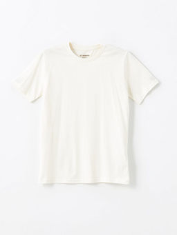 Bisiklet Yaka Basic K?sa Kollu Erkek ?ocuk Ti??rt