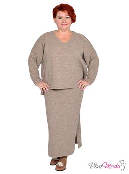 ЮБКА МОДЕЛЬ №1523 РАЗМЕРЫ 44-84 - Plus moda фото 4