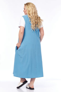 Костюм Belinga 2302 белый+голубой фото 3