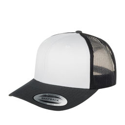 Бейсболка FLEXFIT арт. 6606CF (темно-серый / белый)