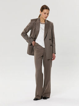 Брюки клёш со стрелками