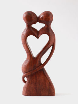 Сувенир Узы брака, 40?16?4.5 см, дерево, коричневый