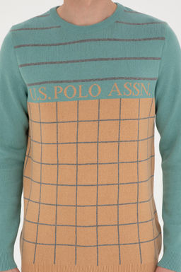 U. S. Polo Assn / Мужской песочный свитер - U.s. polo assn фото 13