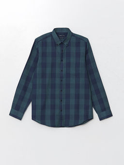 Regular Fit Uzun Kollu Ekose Arm?rl? Erkek G?mlek