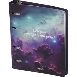 Ежедневник недатированный на кольцах Attache, 136л., 80г/м3, Galaxy  фото 2