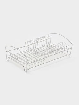 Сушилка для тарелок и кружек с поддоном 39*25*12 см, цвет хром