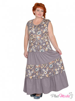 Платье Модель №1220 размеры 44-84 - Plusmoda фото 6