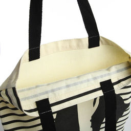 Сумка шопер без застёжки, из текстиля, цвет бежевый - Simaland фото 3