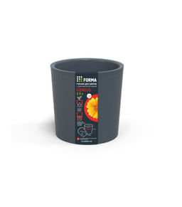 Горшок для цветов 2,5л d157 h156мм серый Genius