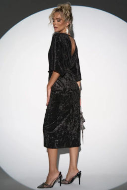 Платье Нимфа (чёрный) - Эльза фото 20