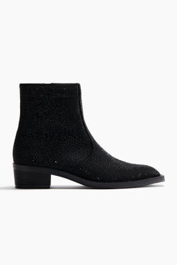 Botas de tac?n con strass