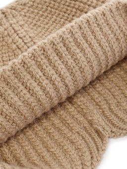 Шапка жен. шерсть+акр LB-BR55037 beige - Labbra фото 4