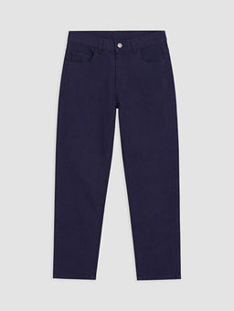 Slim Fit Erkek ?ocuk Gabardin Pantolon - Waikiki фото 2