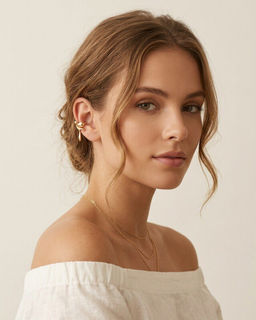 Серьги - кафф