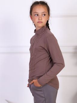 Водолазка Доминика кофе - Ладошки фото 3