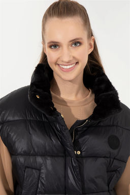 Женский черный жилет Неожиданная скидка в корзине - U.s. polo assn фото 2