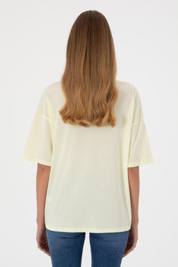 Kad_n Limon Oversize Bisiklet Yaka Ti__rt Sepette S_rpriz _ndirim - U.s. polo assn фото 6