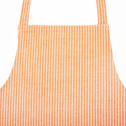Кухонный набор Полосы фартук 60х70см, прихватка 20х20см, варежка 12х15см, цвет персик, 50%п/э, 50%хл - Доляна фото 2