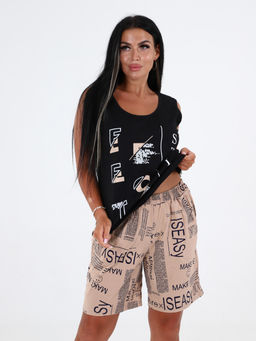 П-209 шорты ПИЖАМА ЖЕНСКАЯ (Бежевый)