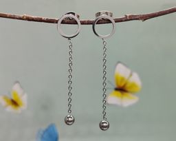 Серьги из стали