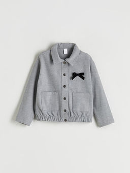 Fiyonk Detayl? K?z ?ocuk Ceket