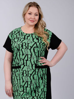 Туника "Иволга 2" буквы, трикотаж