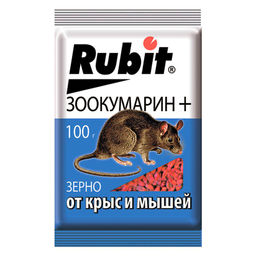 РОСТИ RUBIT Зоокумарин+ (зерно) 100 гр 24982