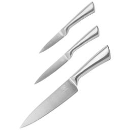 Набор ножей 3 предмета "Серебро"