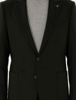 Зауженный пиджак цвета хаки - Cacharel фото 7