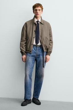 LEATHER DECK SHOES WITH VIBRAM® SOLE AARON LEVINE X ZARA