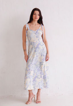 12355 Сарафан молочно-голубой (остаток: 40, 42)