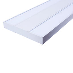ULO-K16B 2x22W/4000K/L100 5W/3000K IP44 LIGHT GREY Светильник линейный светодиодный подвесной с фоновой подсветкой. Белый свет (4000К). Алюминий. Цвет светло-серый. TM Uniel