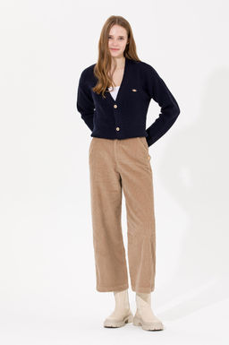 U. S. Polo Assn Женский темно-синий трикотажный кардиган - U.s. polo assn фото 2