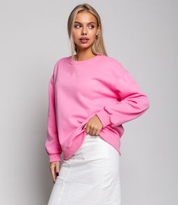 Свитшот #КТF003, розовый