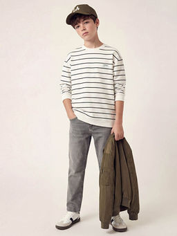 Loose Fit Erkek ?ocuk Jean Pantolon