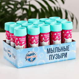 Цена за 15 шт. Мыльные пузыри, Коты аристократы, 45 мл