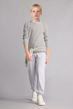 Pamuklu Oversize E_ofman Alt_ Erkek _ocuk