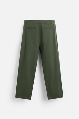 RELAXED FIT JOGGER WAIST TROUSERS - Zara фото 38