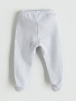 Beli Lastikli Erkek Bebek Pijama Alt 2li