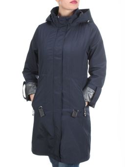 F2089 DARK BLUE Ветровка женская MARIA (65% хлопок, 35% полиэстер) - Фабричный китай фото 3