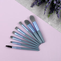 Набор кистей для макияжа Pastel, 8 предметов, PVC-чехол, цвет МИКС