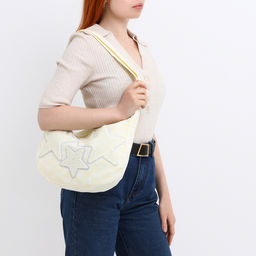 Сумка молодёжная на молнии, 36?8?23 см, голубая