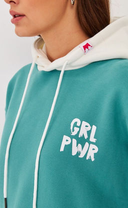 Худи P322-056-1 pale green - Primm фото 4