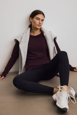 Camiseta de deporte seamless con DryMove - H&m фото 5