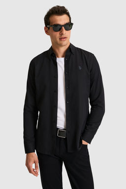 Erkek Siyah Uzun Kollu Basic G_mlek - U.s. polo assn фото 3