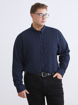 B?y?k Beden Arm?rl? Erkek G?mlek